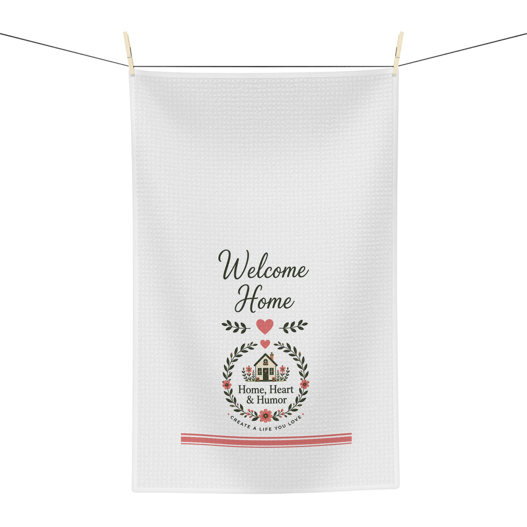 Welcome Home Tea Towel