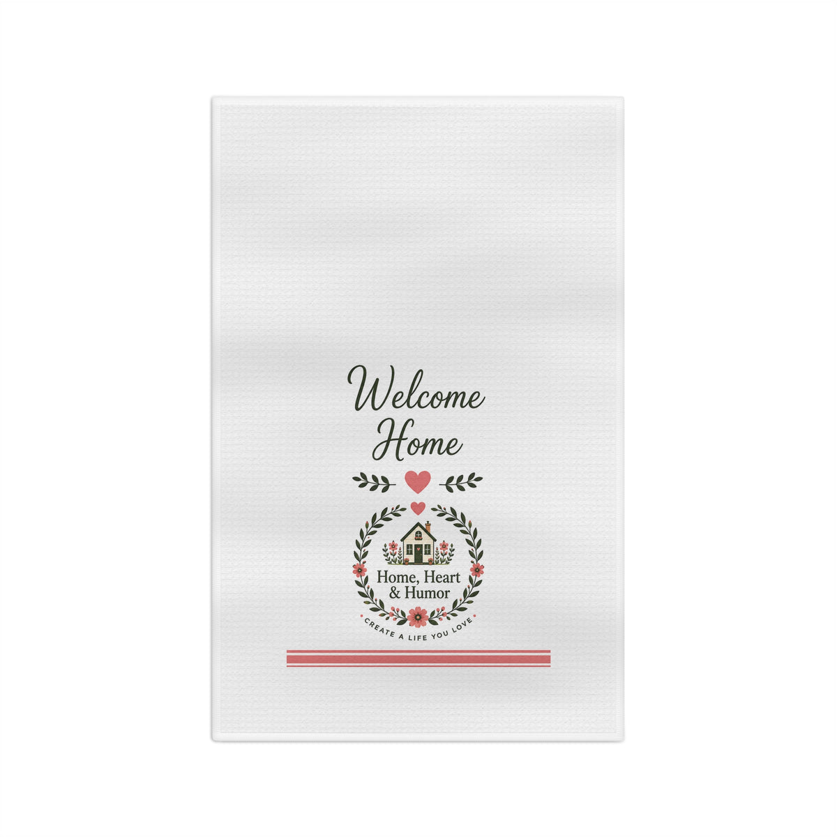Welcome Home Tea Towel