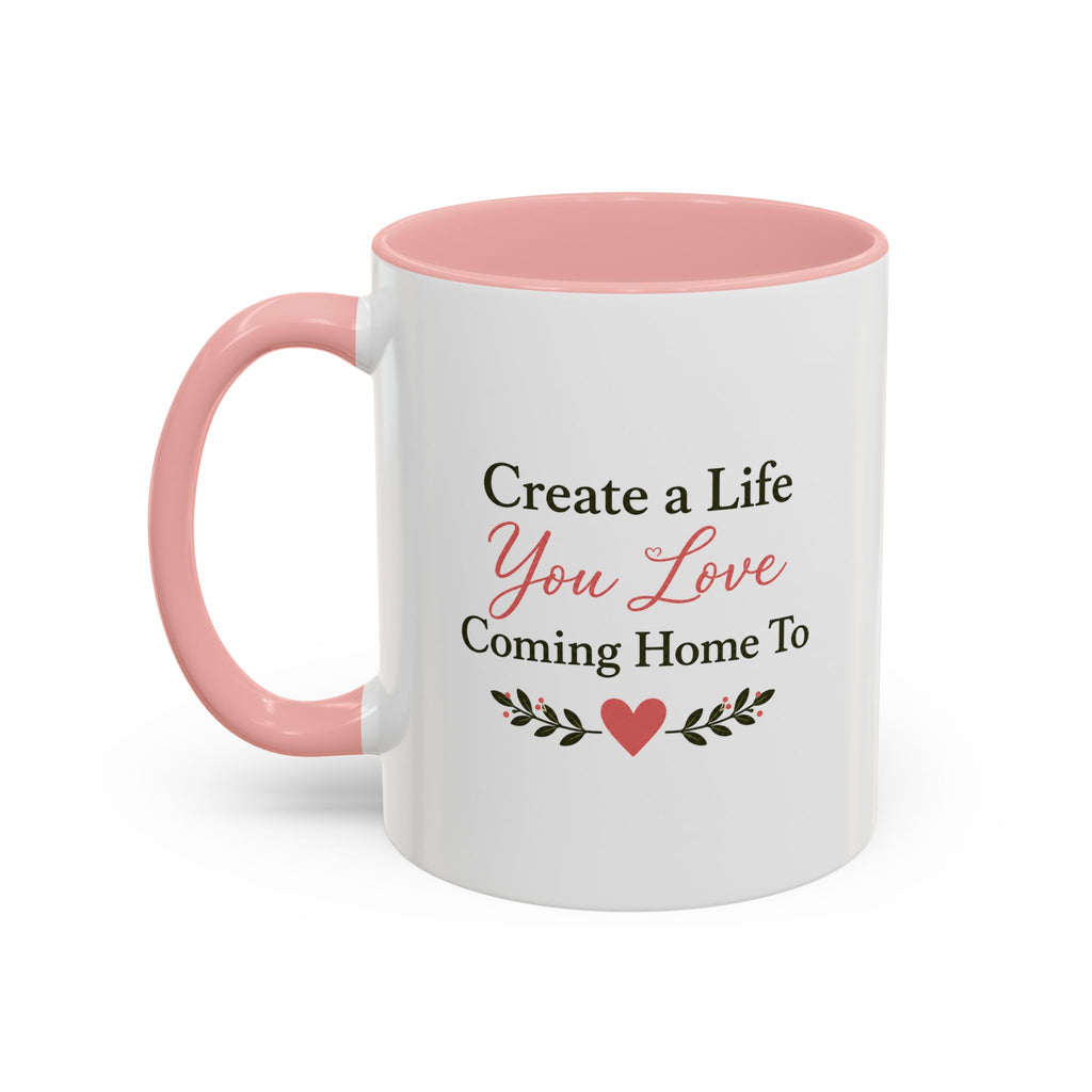 Home, Heart & Humor Signature Logo Mug - Create a Life You Love