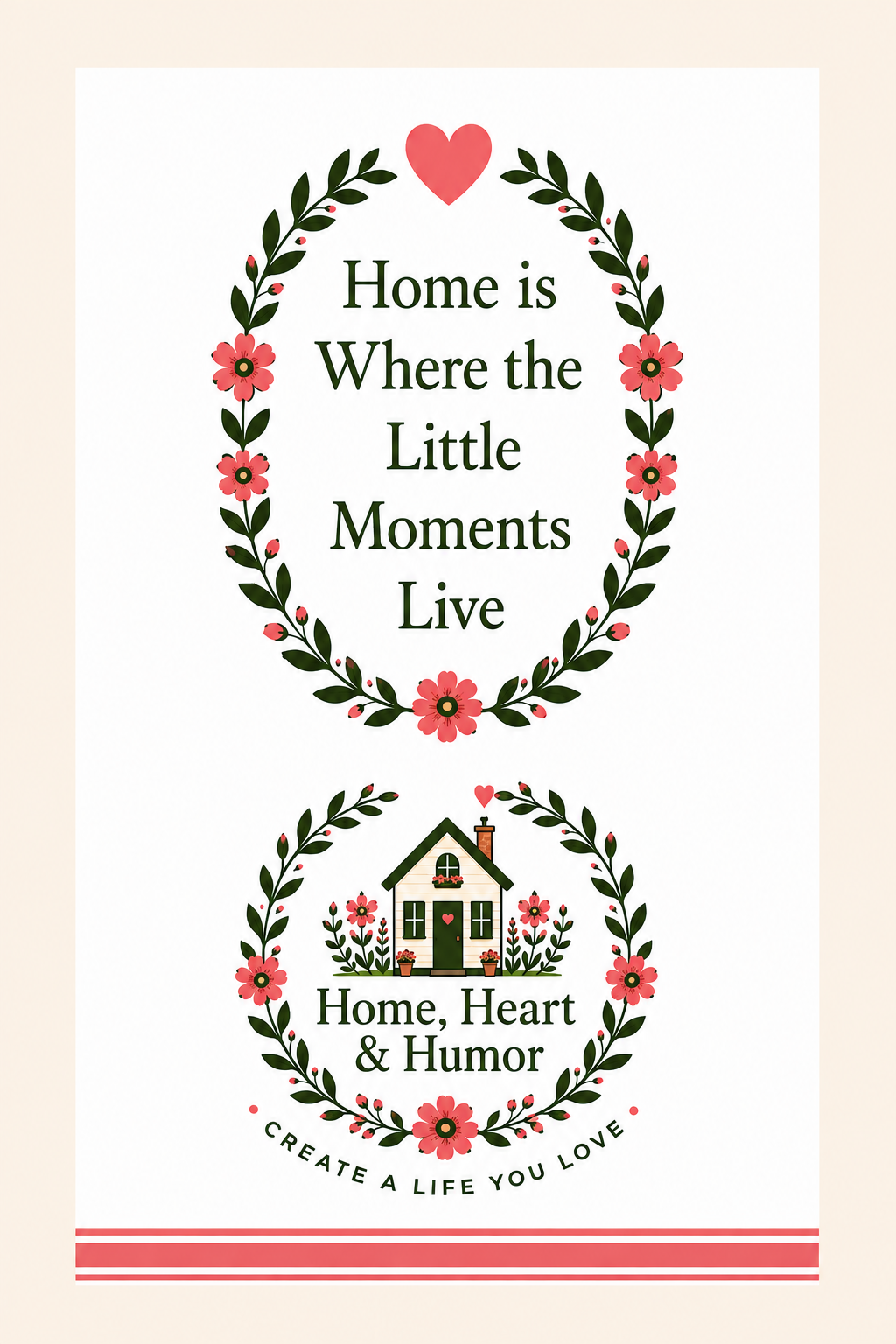 Little Moments Tea Towel