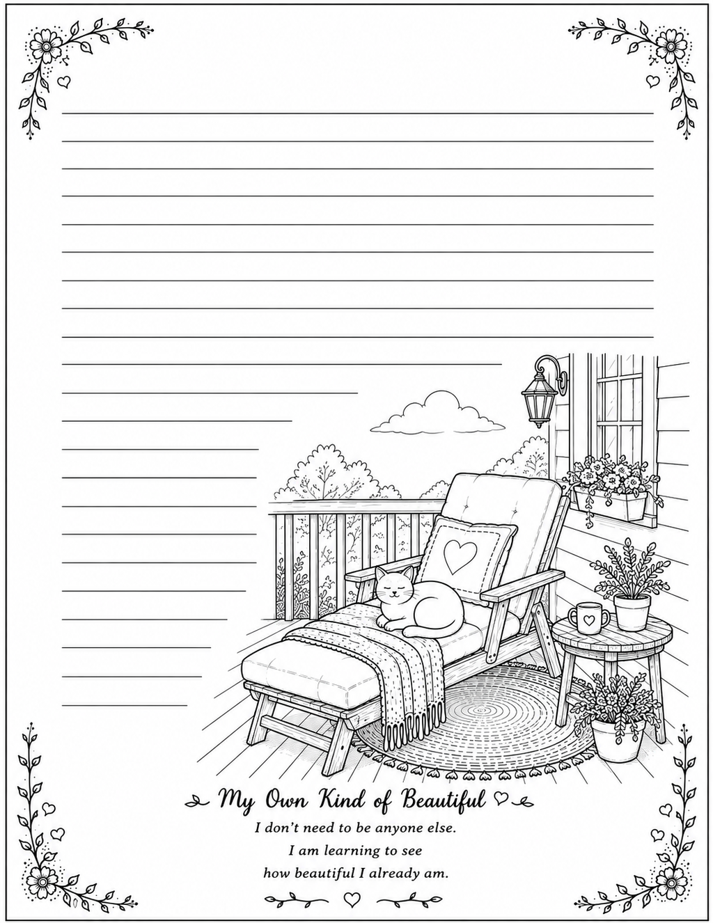 Interactive Journal and Coloring Book