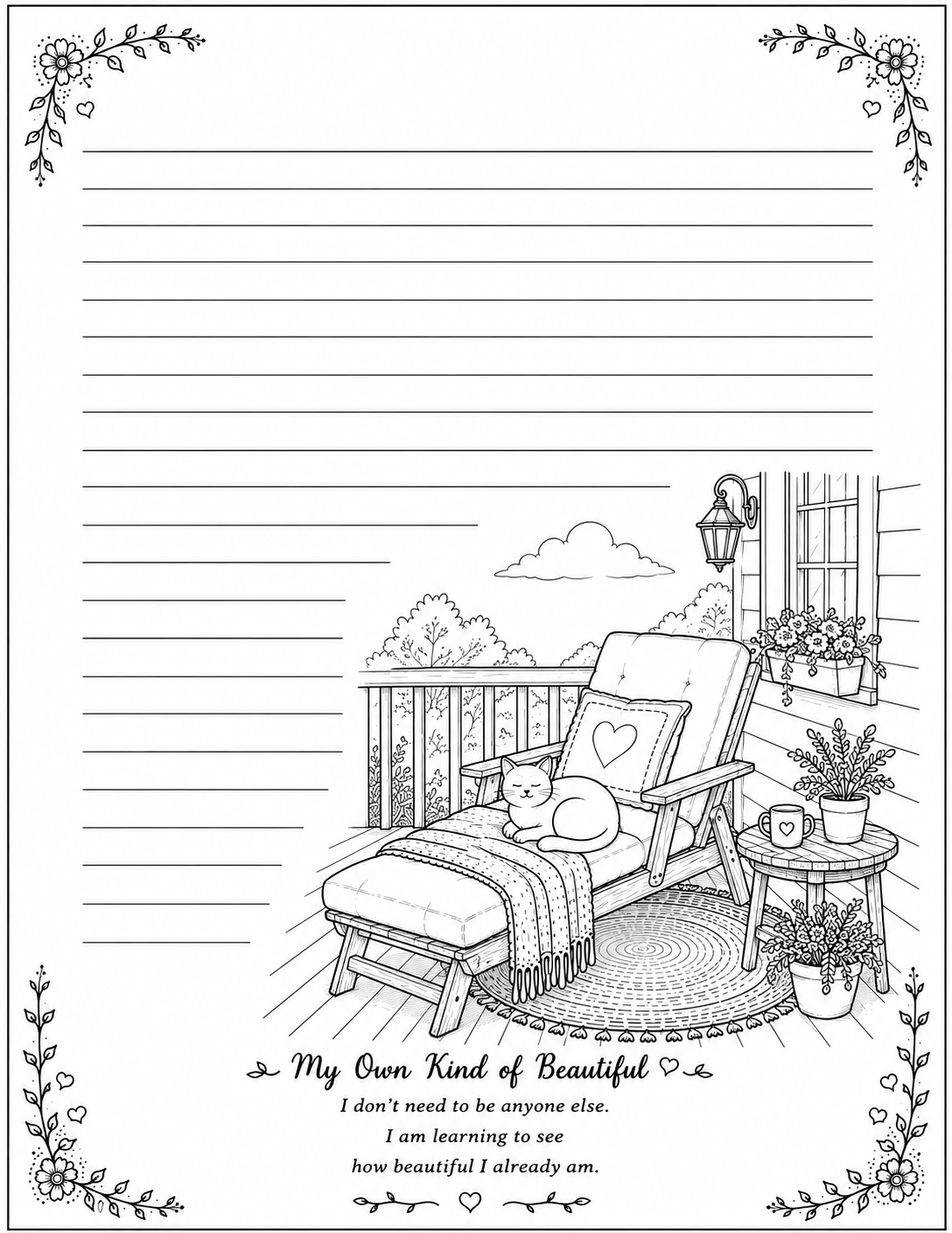 Interactive Journal and Coloring Book